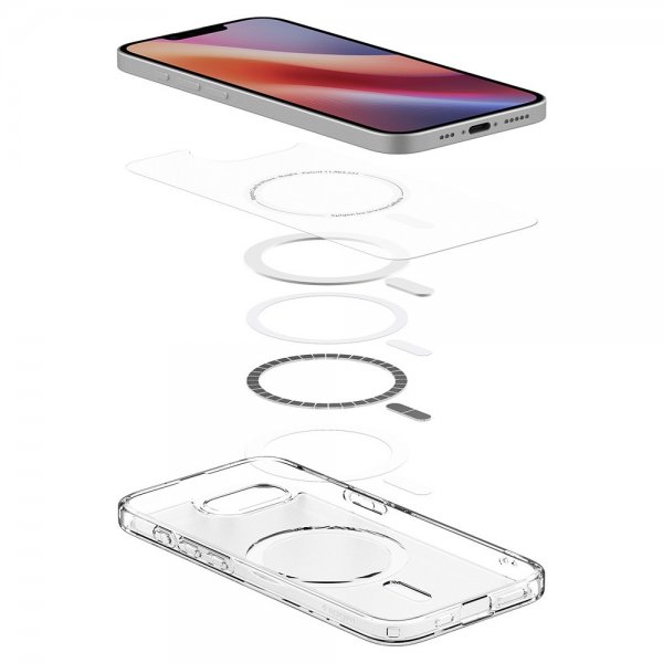 Spigen iPhone 16/17 Cover Ultra Hybrid MagFit Frost White