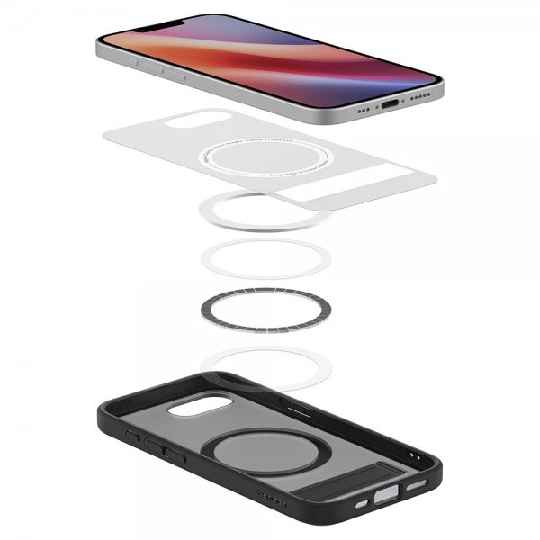 Spigen iPhone 16/17 Cover Ultra Hybrid S MagFit Frost Black