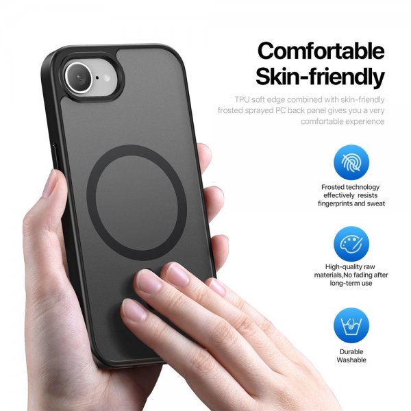 Dux Ducis iPhone 16e/17e Cover Yind Series MagSafe Sort