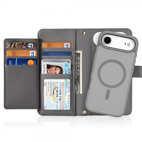 Dux Ducis iPhone Air Cover 2-i-1 Lawa Series MagSafe Grå