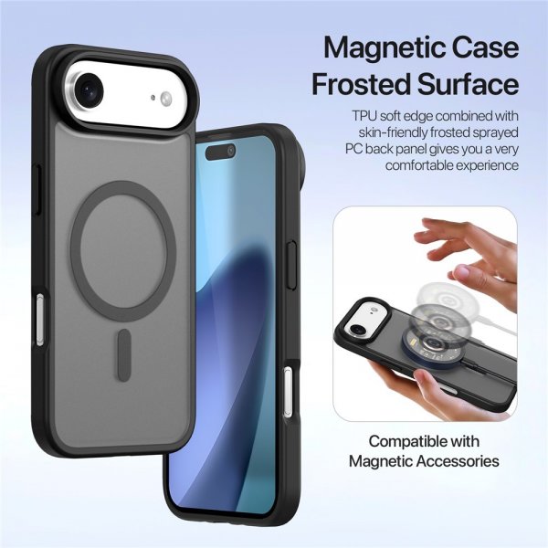 Dux Ducis iPhone Air Cover 2-i-1 Lawa Series MagSafe Sort