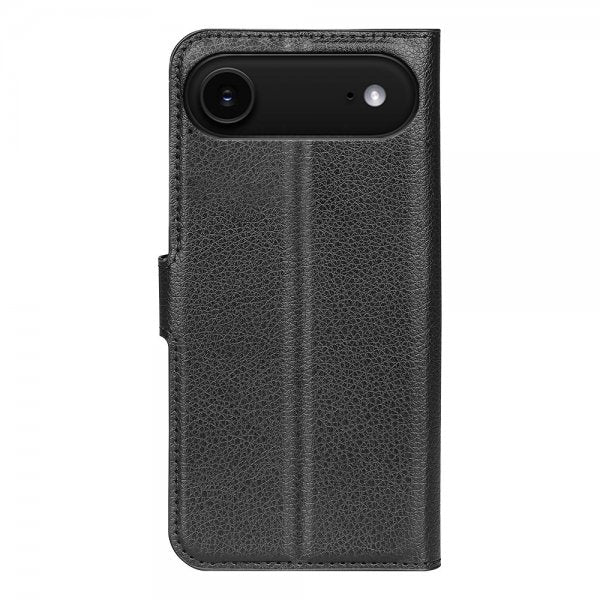 iPhone Air Etui Litchi Sort