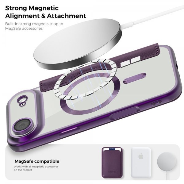 iPhone Air Cover MagSafe Lilla