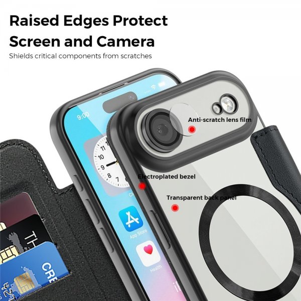iPhone Air Etui MagSafe Sort