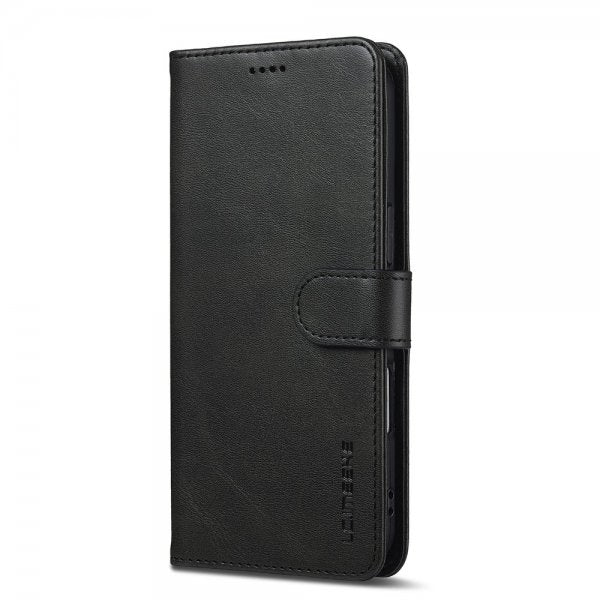 Lc.Imeeke iPhone Air Cover med Kortplads og Stativfunktion Sort