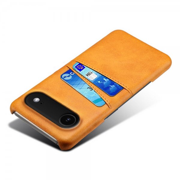 iPhone Air Etui med To Kortrum Lysebrun