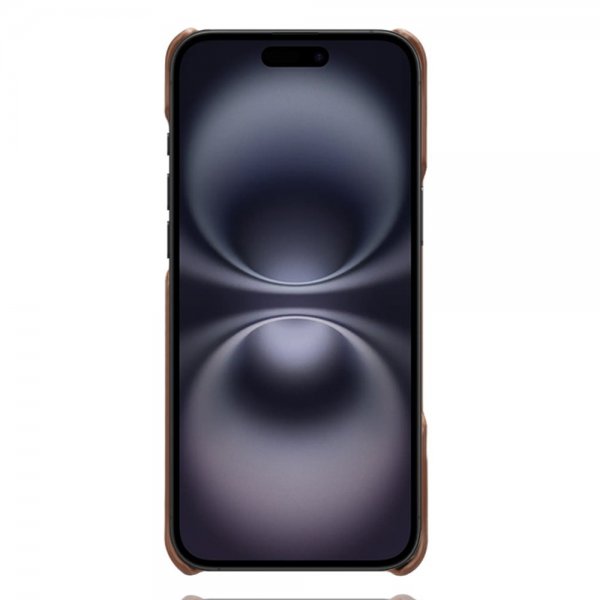 iPhone Air Etui med To Kortrum Mørkebrun