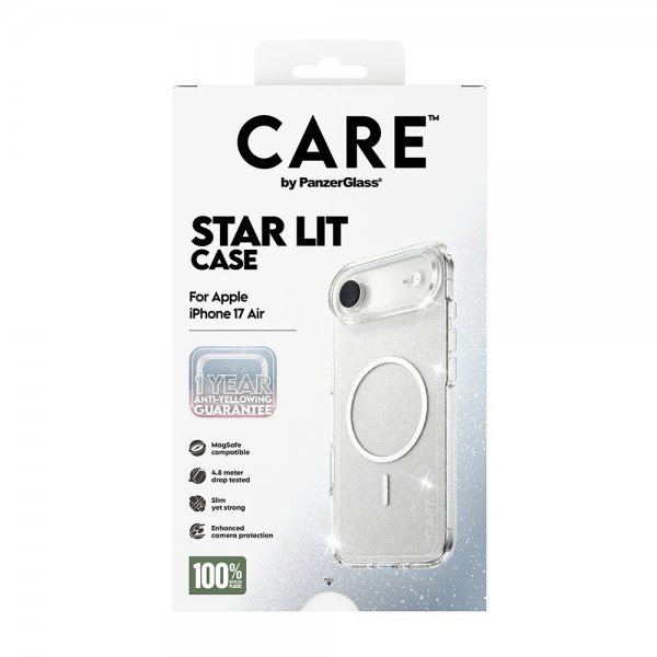 CARE by PanzerGlass iPhone Air Cover Star Lit MagSafe