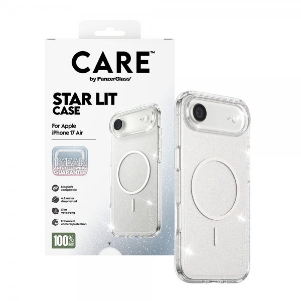 CARE by PanzerGlass iPhone Air Cover Star Lit MagSafe
