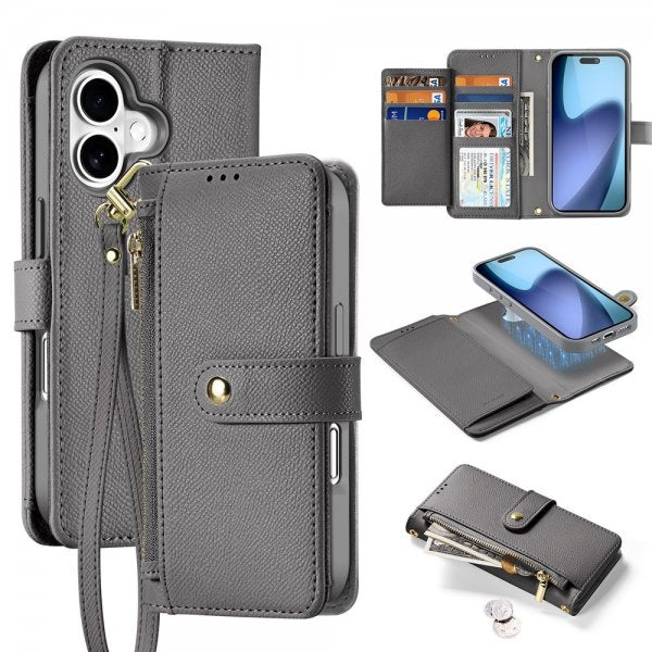 Dux Ducis iPhone 17 Etui 2-i-1 Lawa Series MagSafe Grå