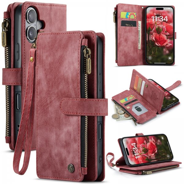 CaseMe iPhone 17 Etui C30 Serie Rød
