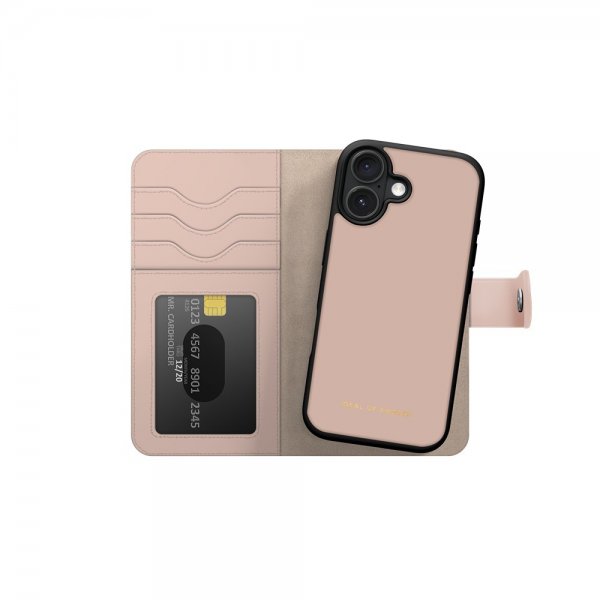 Ideal of Sweden iPhone 17 Etui Magnet Wallet+ MagSafe Rosa