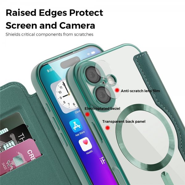 iPhone 17 Cover MagSafe Grøn