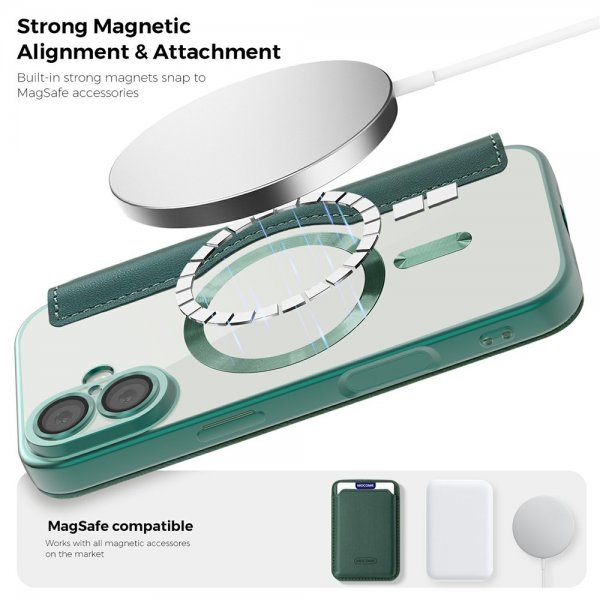 iPhone 17 Cover MagSafe Grøn