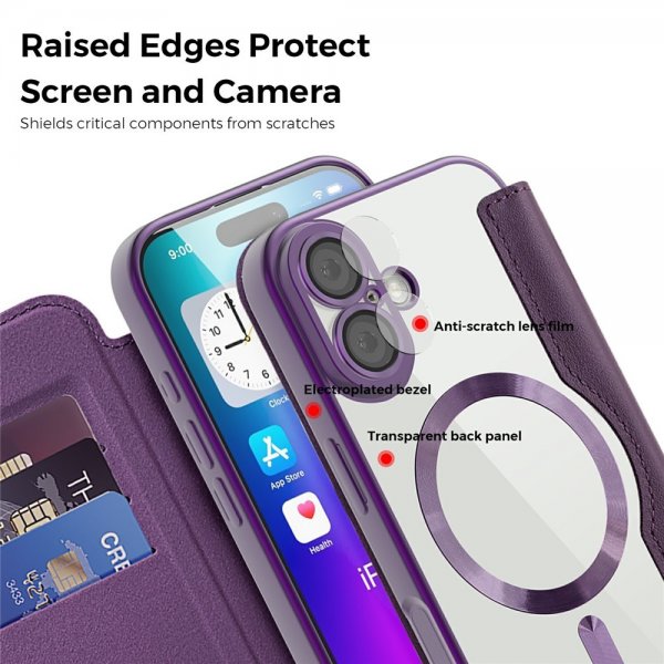 iPhone 17 Cover MagSafe Lilla