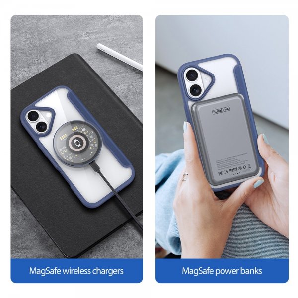 Dux Ducis iPhone 17 Etui Skin X Pro Series MagSafe Blå