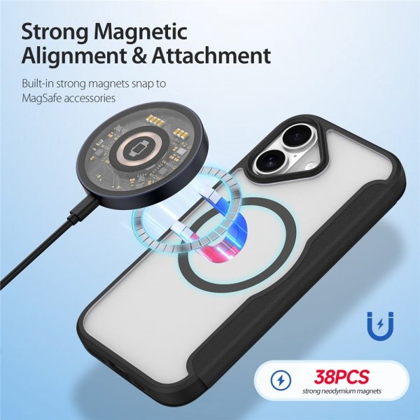 Dux Ducis iPhone 17 Etui Skin X Pro Series MagSafe Sort
