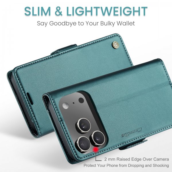 CaseMe iPhone 17 Pro Etui 023-serien Grøn