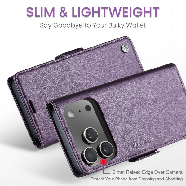 CaseMe iPhone 17 Pro Etui 023 Series Lilla