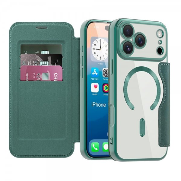 iPhone 17 Pro Cover MagSafe Grøn