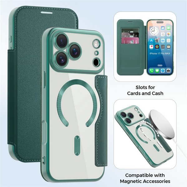 iPhone 17 Pro Cover MagSafe Grøn