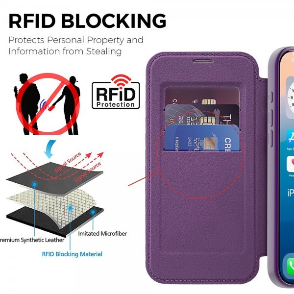 iPhone 17 Pro Cover MagSafe Lilla