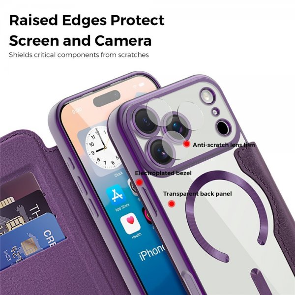 iPhone 17 Pro Cover MagSafe Lilla
