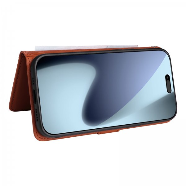 Betopnice iPhone 17 Pro Etui med Aftageligt Cover 005 Brun