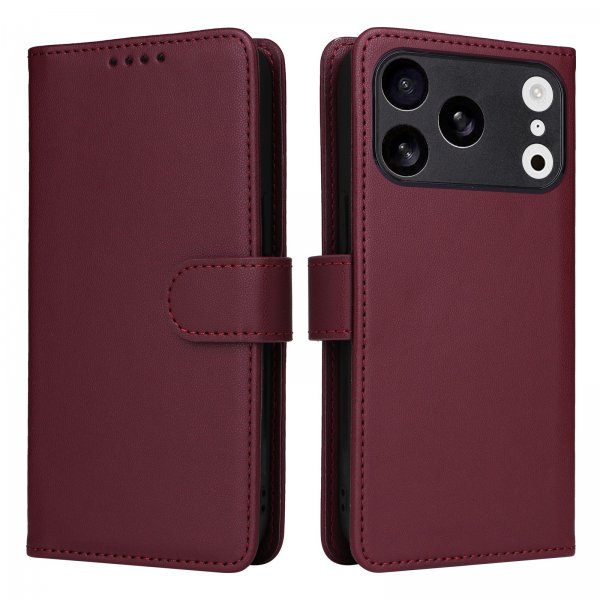 Betopnice iPhone 17 Pro Etui med Aftagelig Skal 005 Rød