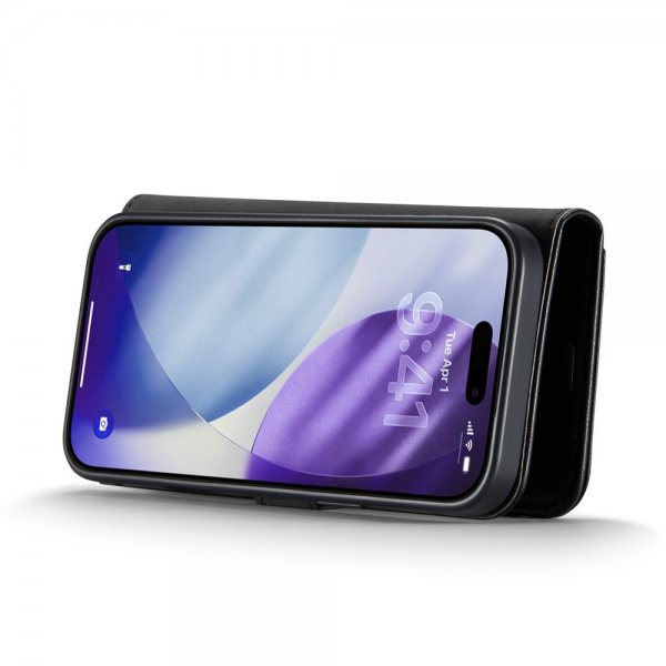 Dg.Ming iPhone 17 Pro Etui med Aftagelig Skal Sort