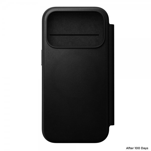 Nomad iPhone 17 Pro Etui Modern Leather Folio Sort