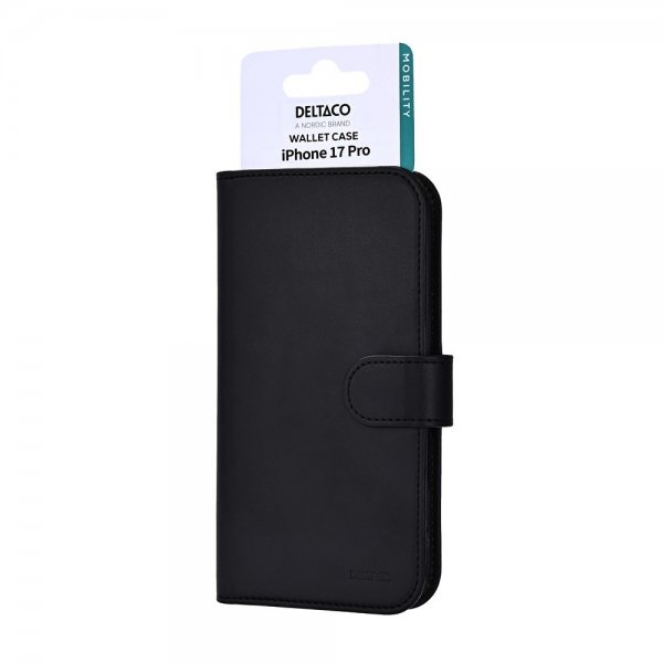 Deltaco iPhone 17 Pro Pung Cover Sort