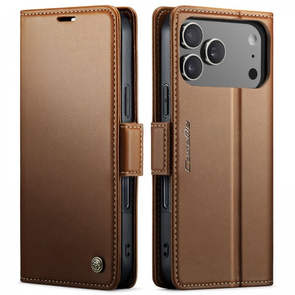 CaseMe iPhone 17 Pro Max Cover 023 Series Brun
