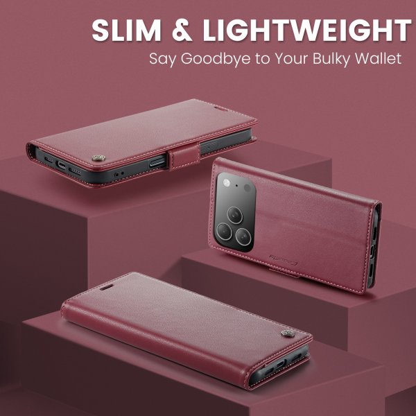 CaseMe iPhone 17 Pro Max Cover 023-serien Rød
