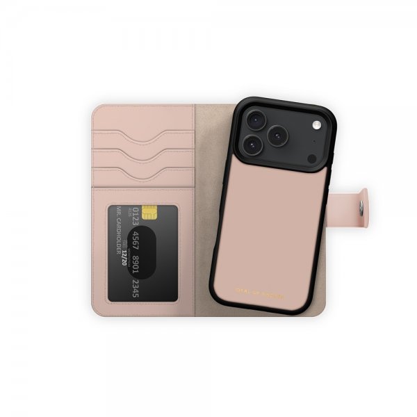 Ideal of Sweden iPhone 17 Pro Max Cover Magnet Wallet+ MagSafe Rosa