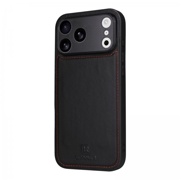 Betopnice iPhone 17 Pro Max Cover med Aftageligt Etui 005 Sort