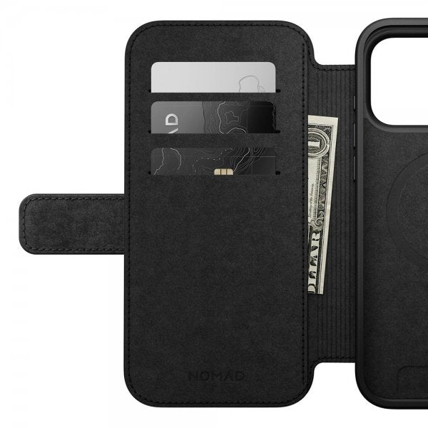 Nomad iPhone 17 Pro Max Cover Modern Leather Folio English Tan