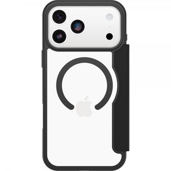 Otterbox iPhone 17 Pro Max Cover React Folio MagSafe Black Crystal