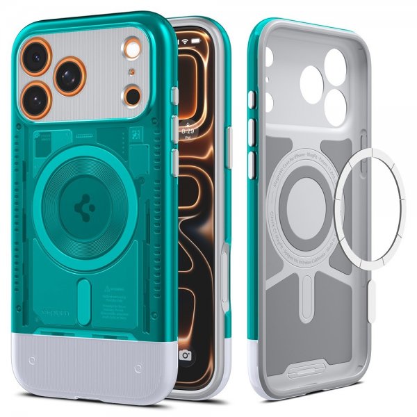 Spigen iPhone 17 Pro Max Cover Classic C1 MagFit Bondi Blue