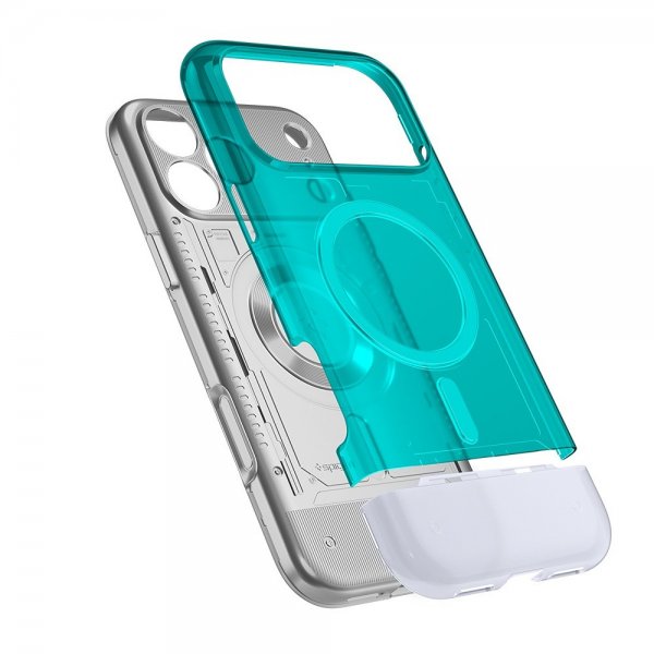 Spigen iPhone 17 Pro Max Cover Classic C1 MagFit Bondi Blue
