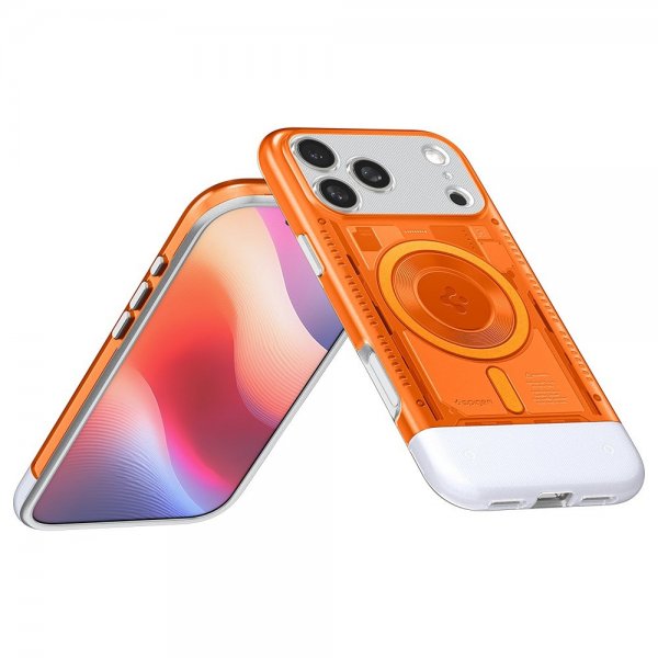 Spigen iPhone 17 Pro Max Cover Classic C1 MagFit Tangerine
