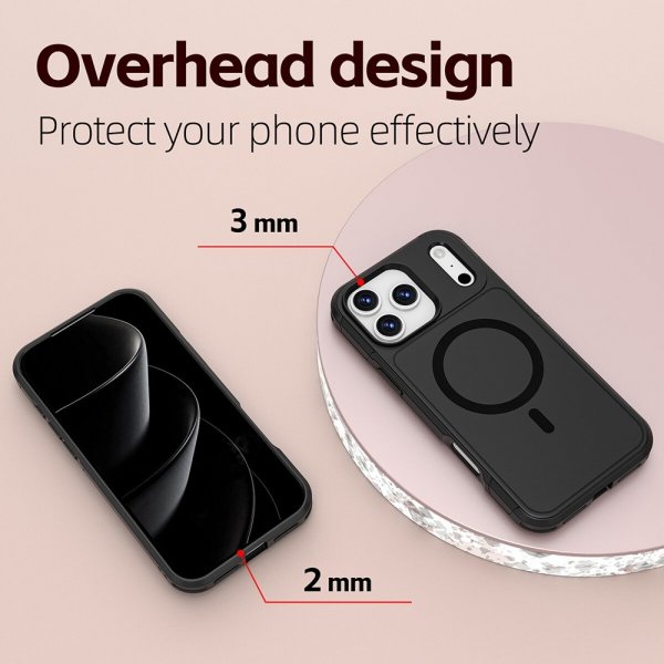 4smarts iPhone 17 Pro Max Cover Defend Case Ultimag Sort