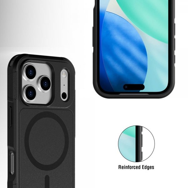 4smarts iPhone 17 Pro Max Cover Defend Case Ultimag Sort
