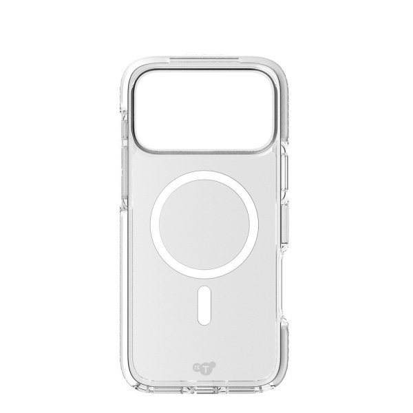 Tech21 iPhone 17 Pro Max Cover EvoCrystal MagSafe Metallic Silver