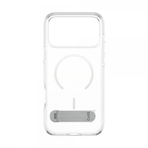 CARE by PanzerGlass iPhone 17 Pro Max Cover Kickstand MagSafe Transparent