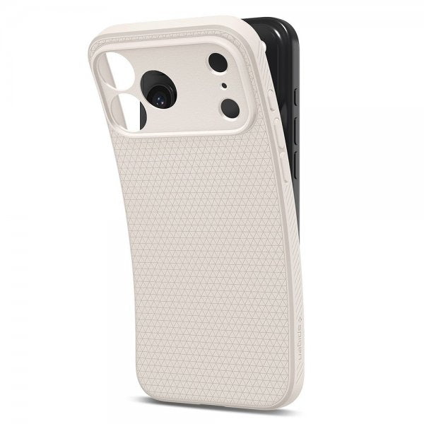 Spigen iPhone 17 Pro Max Cover Liquid Air Natural Titanium
