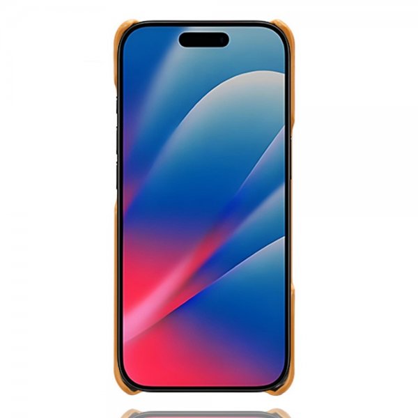 iPhone 17 Pro Max Cover med to Kortlommer Lysebrun