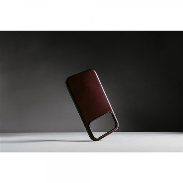 Nomad iPhone 17 Pro Max Cover Modern Leather Case Horween Burgundy