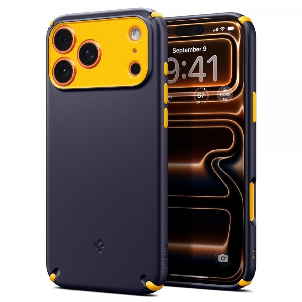 Spigen iPhone 17 Pro Max Cover Nano Pop Hybrid MagFit Blueberry Navy
