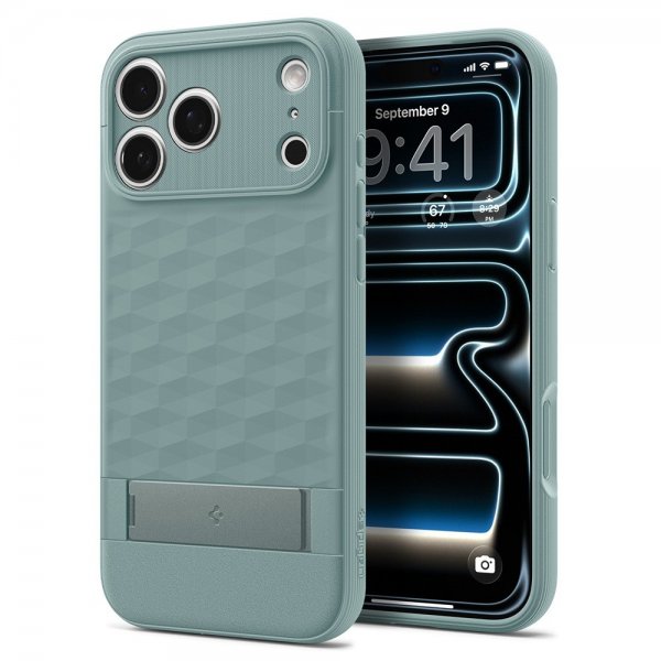 Spigen iPhone 17 Pro Max Cover Parallax S MagFit Sage Green